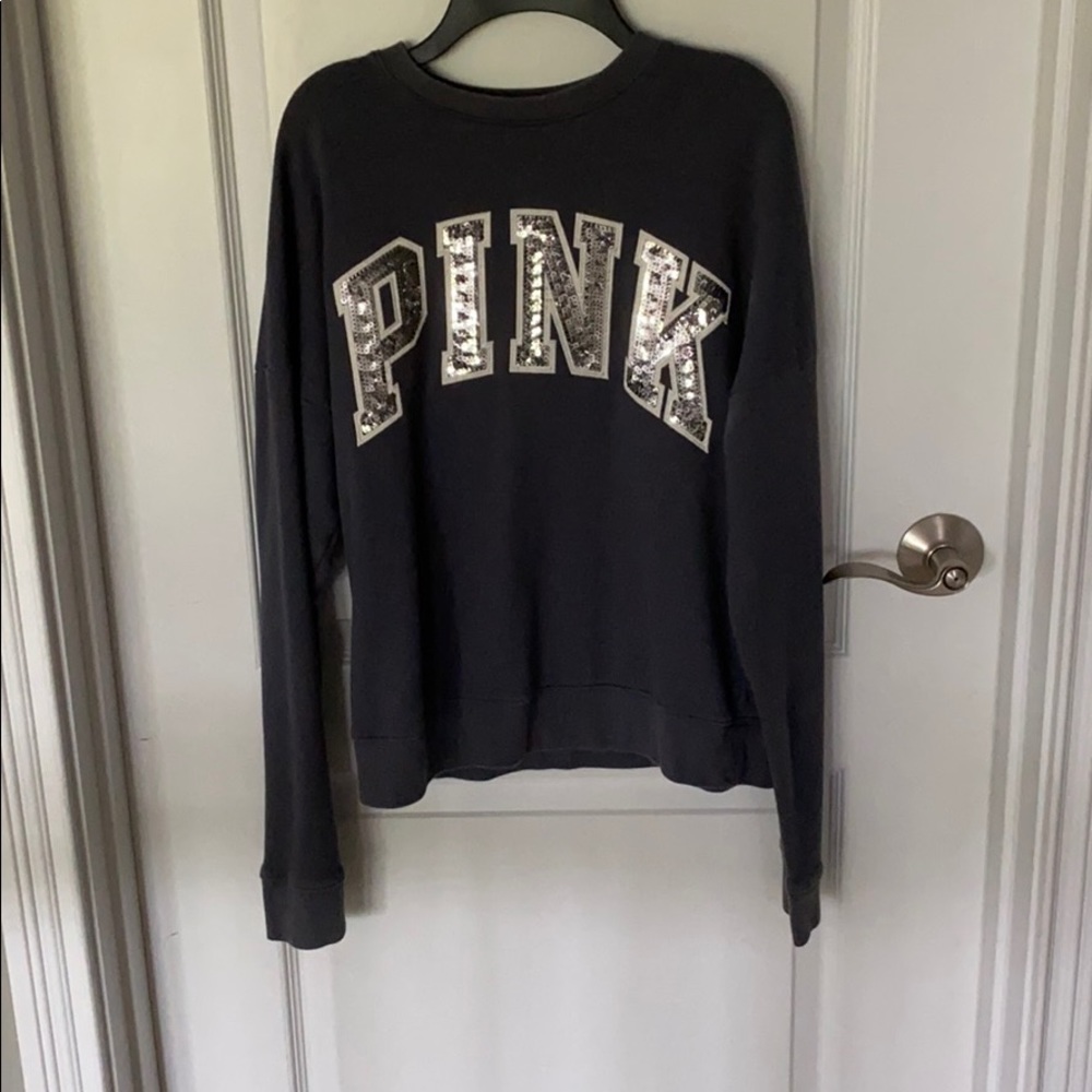 Pink long sleeve sweater